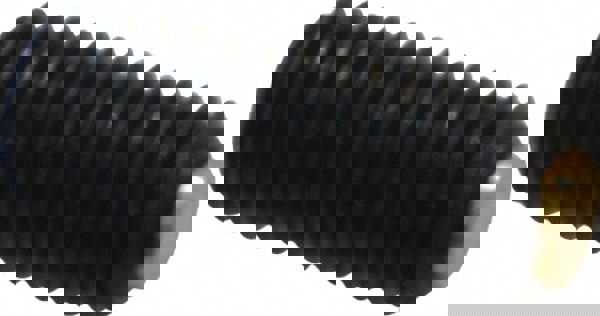 Set Screw: M5 x 0.80 x 12 mm, Soft Tip Point, Steel, Grade 5.8